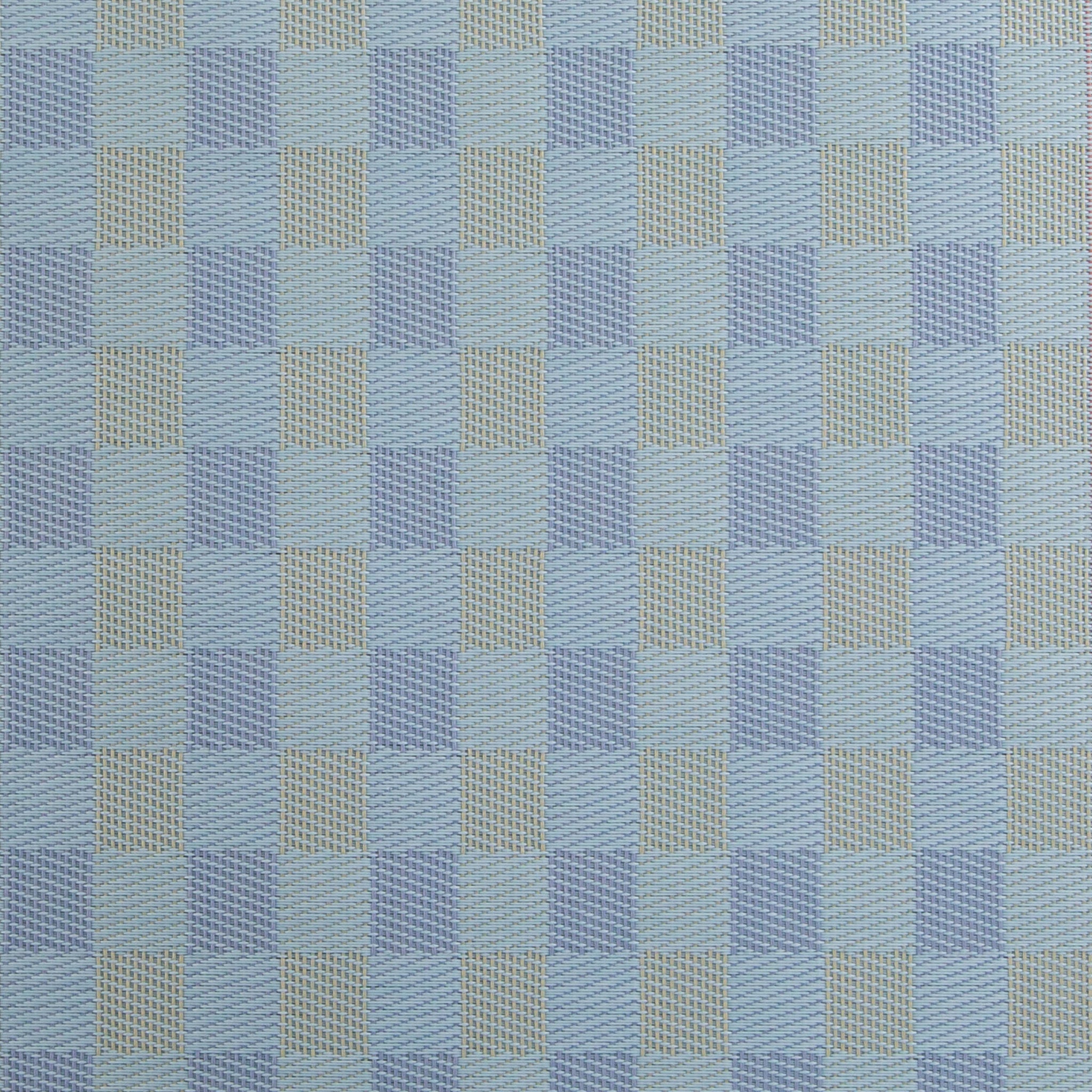 Table Mat Check Blue