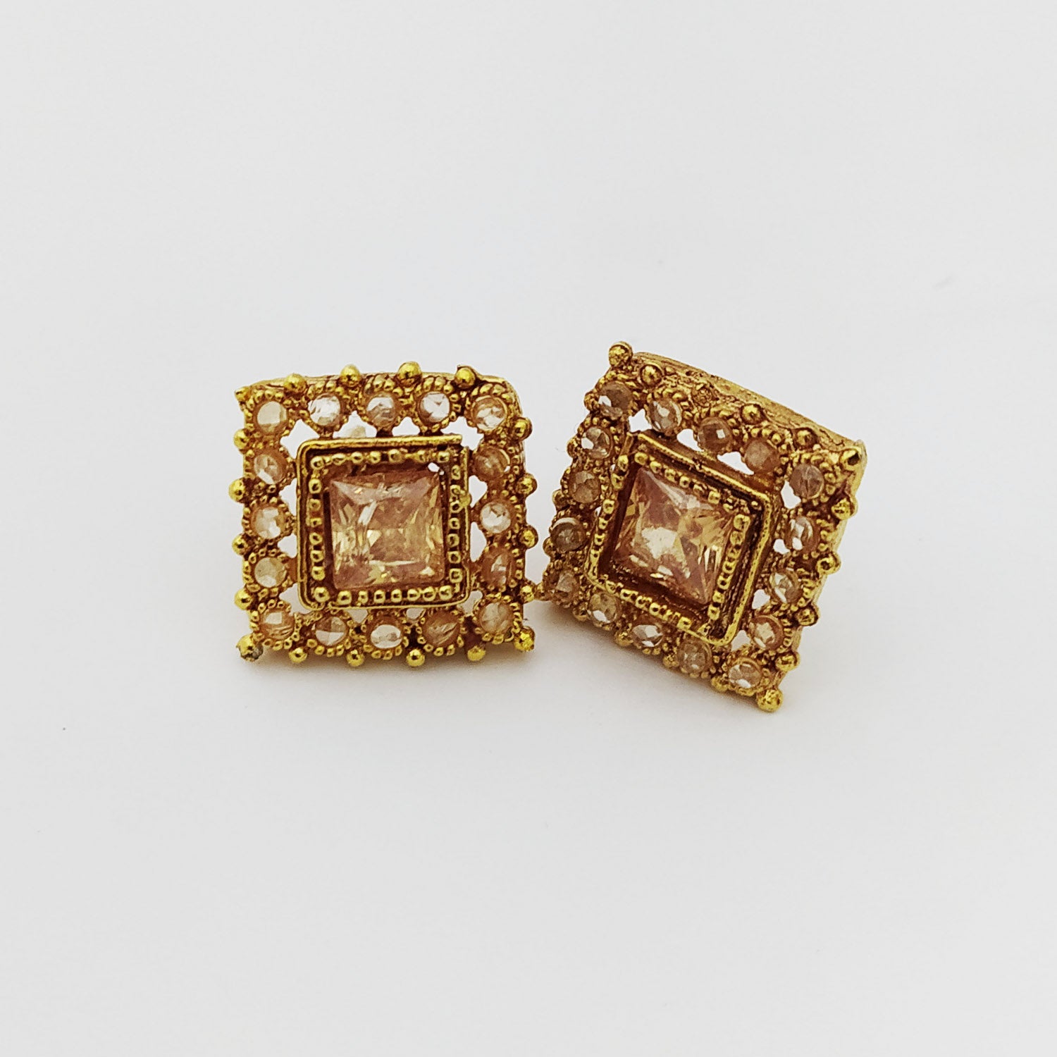Colored Stones Earrings