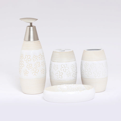 Light Theme Ceramic Bath Set