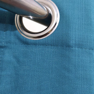 Plain Turquoise - Duck Cotton Curtain