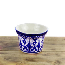 Tranquility planter-Blue pottery - waseeh.com