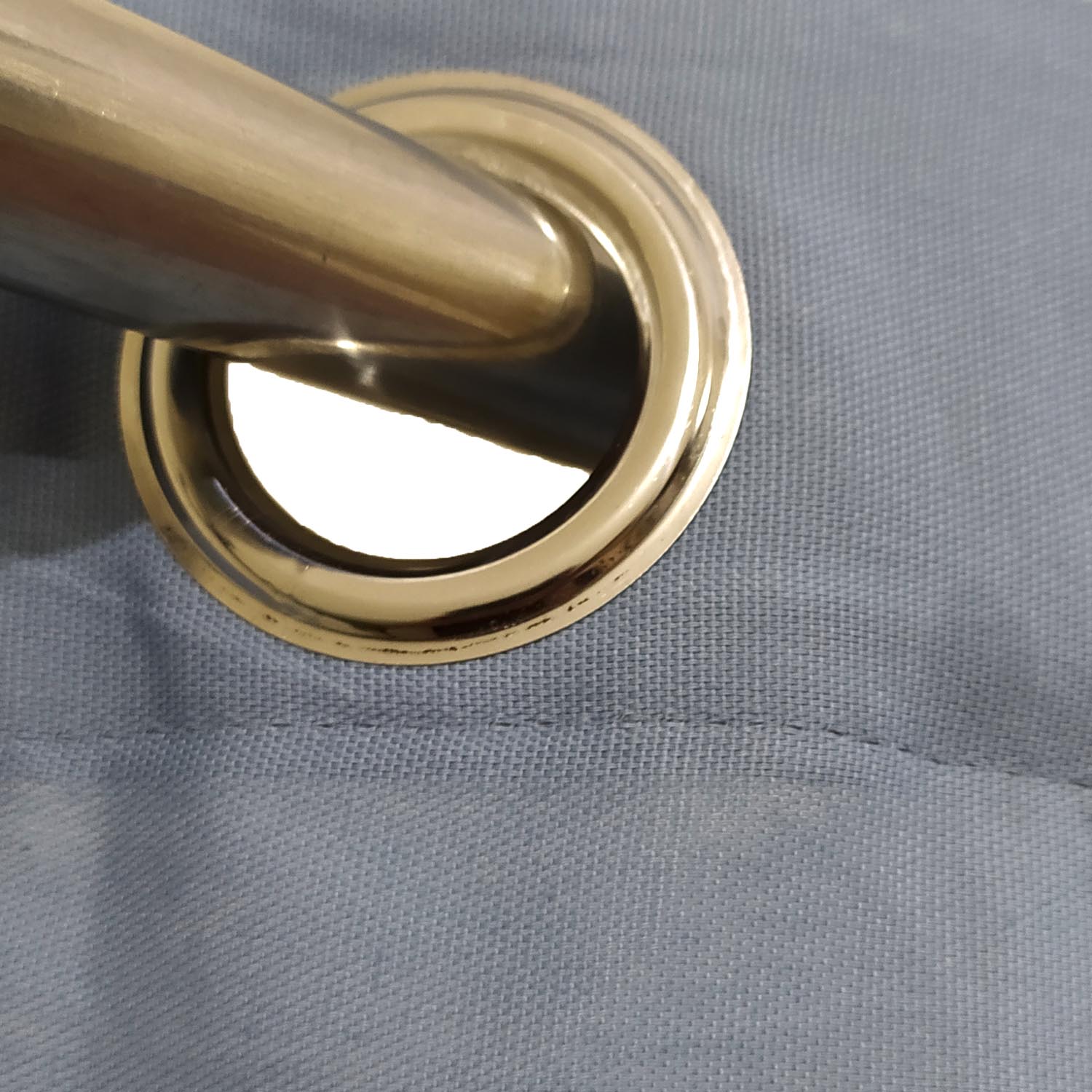 Lite Grey Plain Duck Cotton Curtain