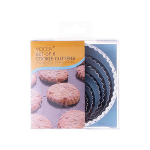 Vocen Cookie cutters (6 pcs) - waseeh.com