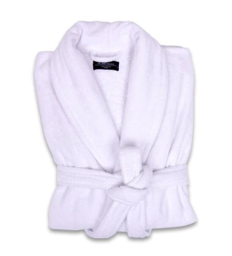 EGYPTIAN COTTON BATHROBE ADULTS