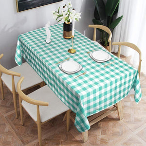 Dining Table Top - Green & White