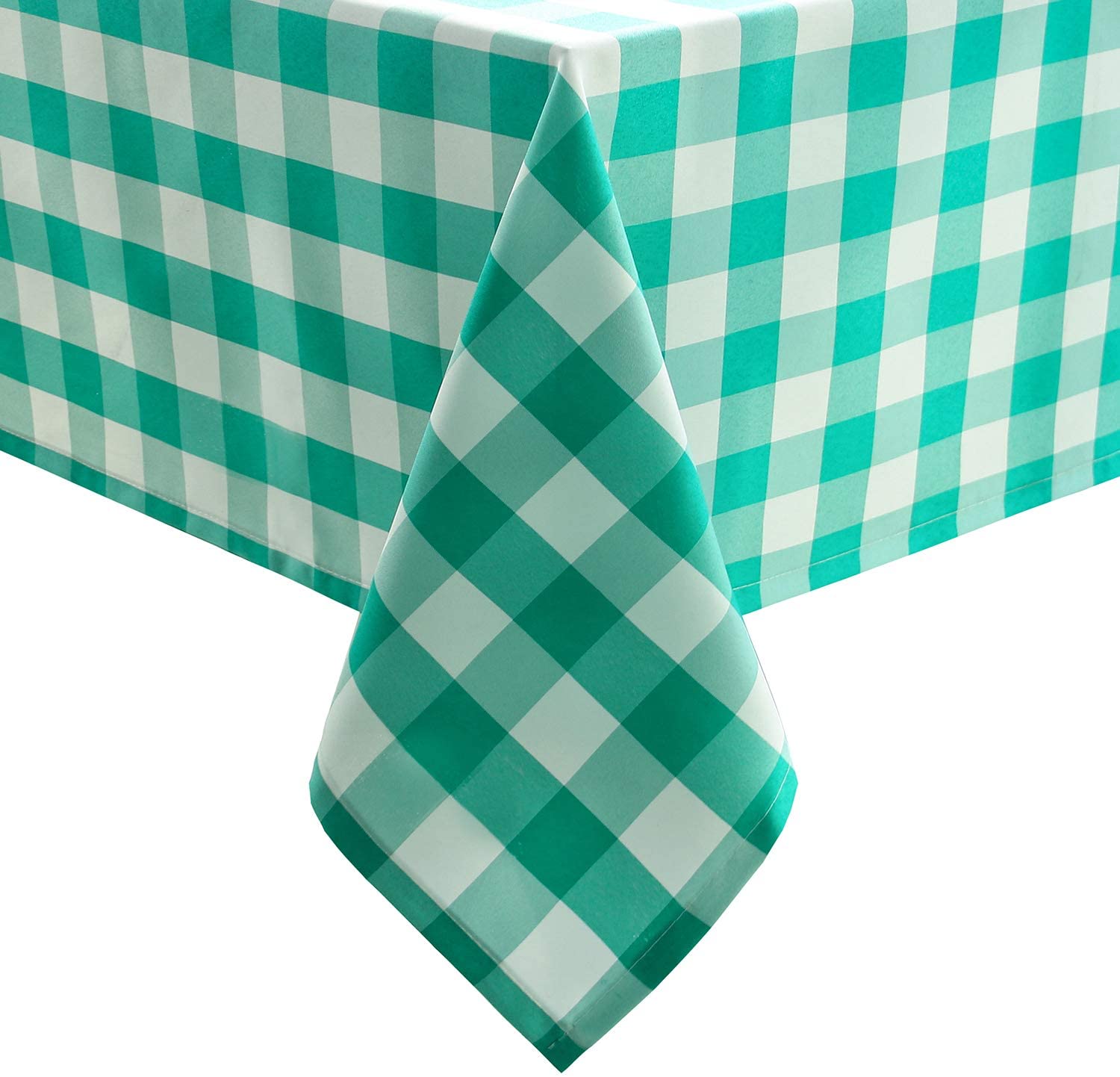 Dining Table Top - Green & White
