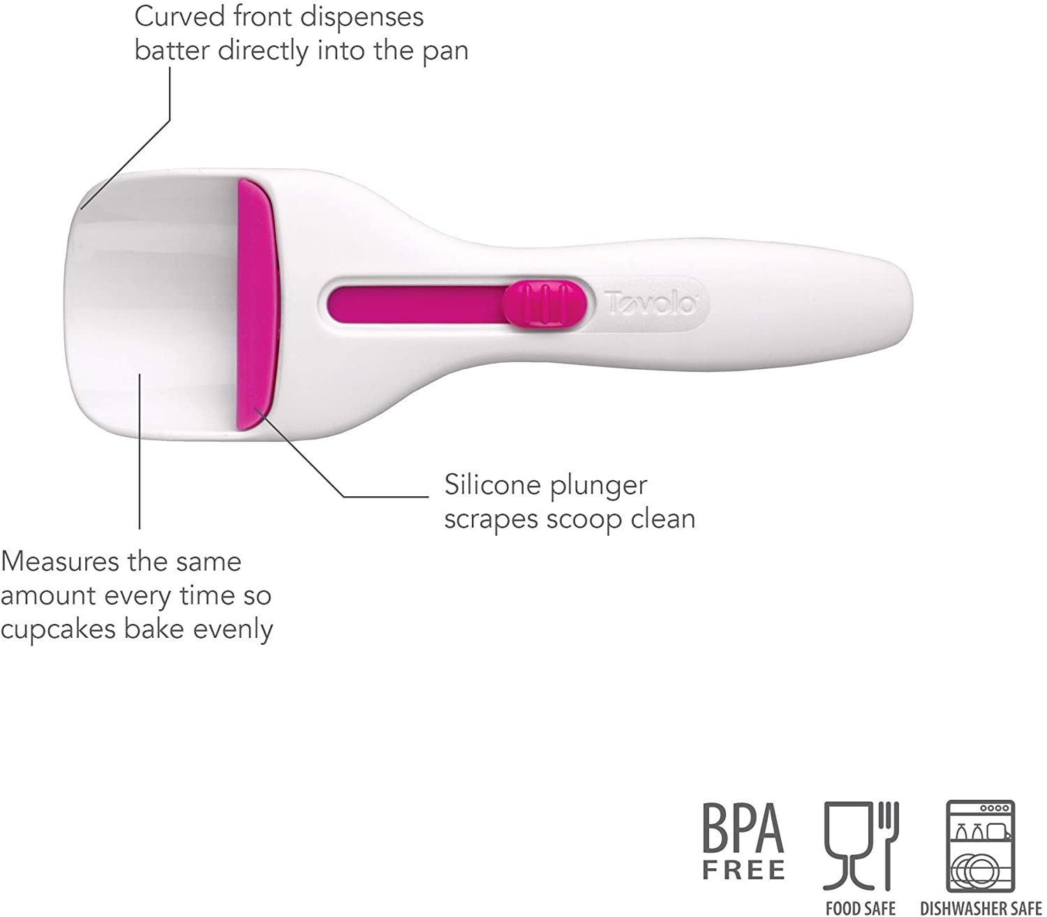 Veleka Cupcake Scoop - waseeh.com