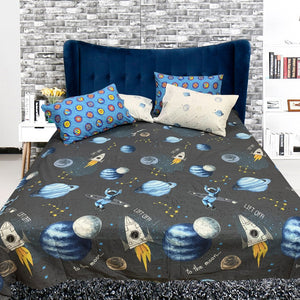 Galaxy Stars Cotton Bed Sheet