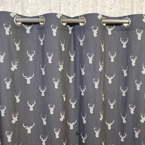 Deer Duck Cotton Curtain