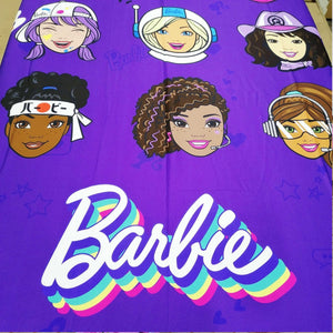 Barbie Satin Kids Bed Sheet
