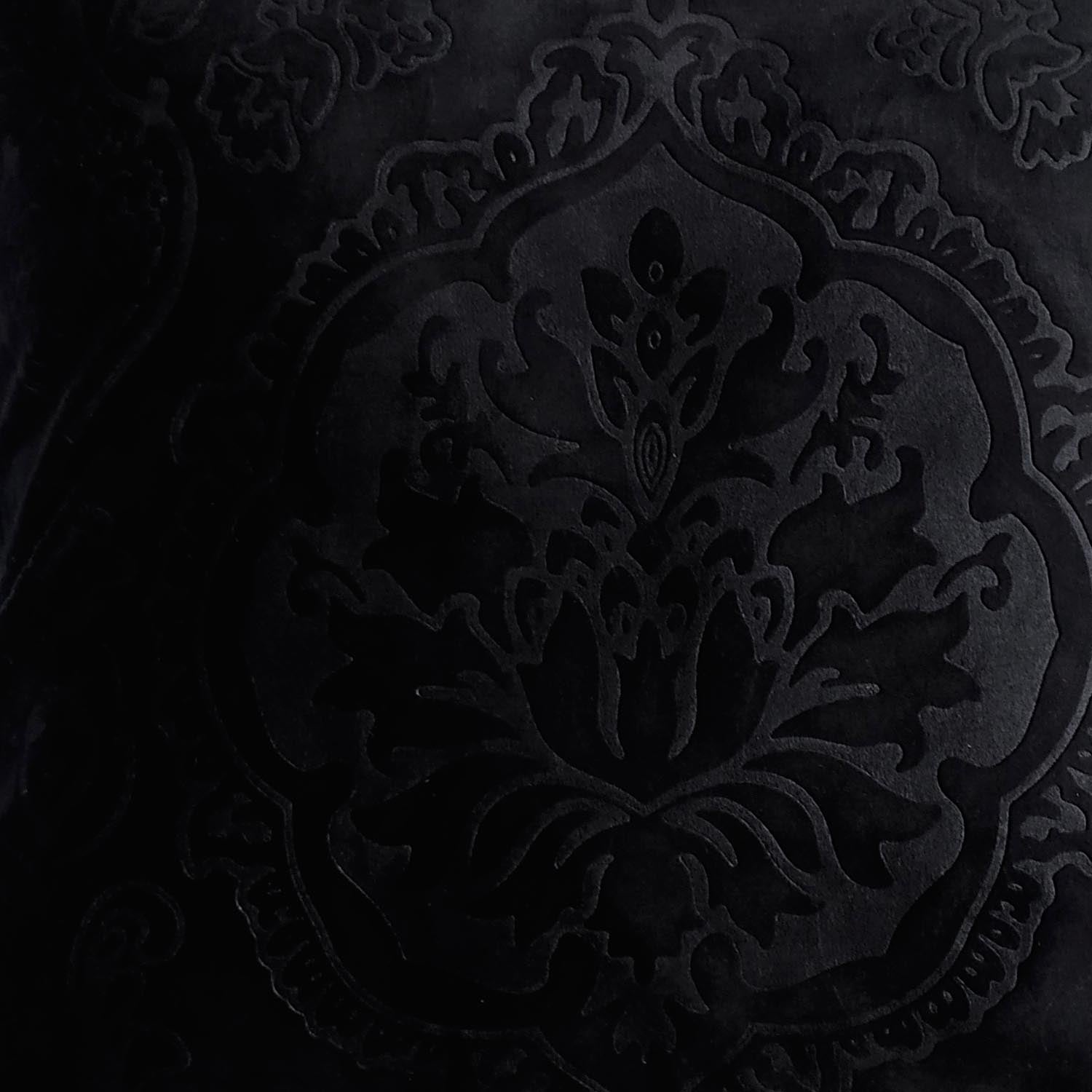 Self Embossed Velvet Cushion Cover