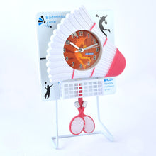 Badminton Table Clock With Stand