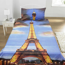 Eiffel Tower  Kids Bed Sheet