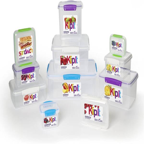 Rectangular Accents Lunch Box - waseeh.com