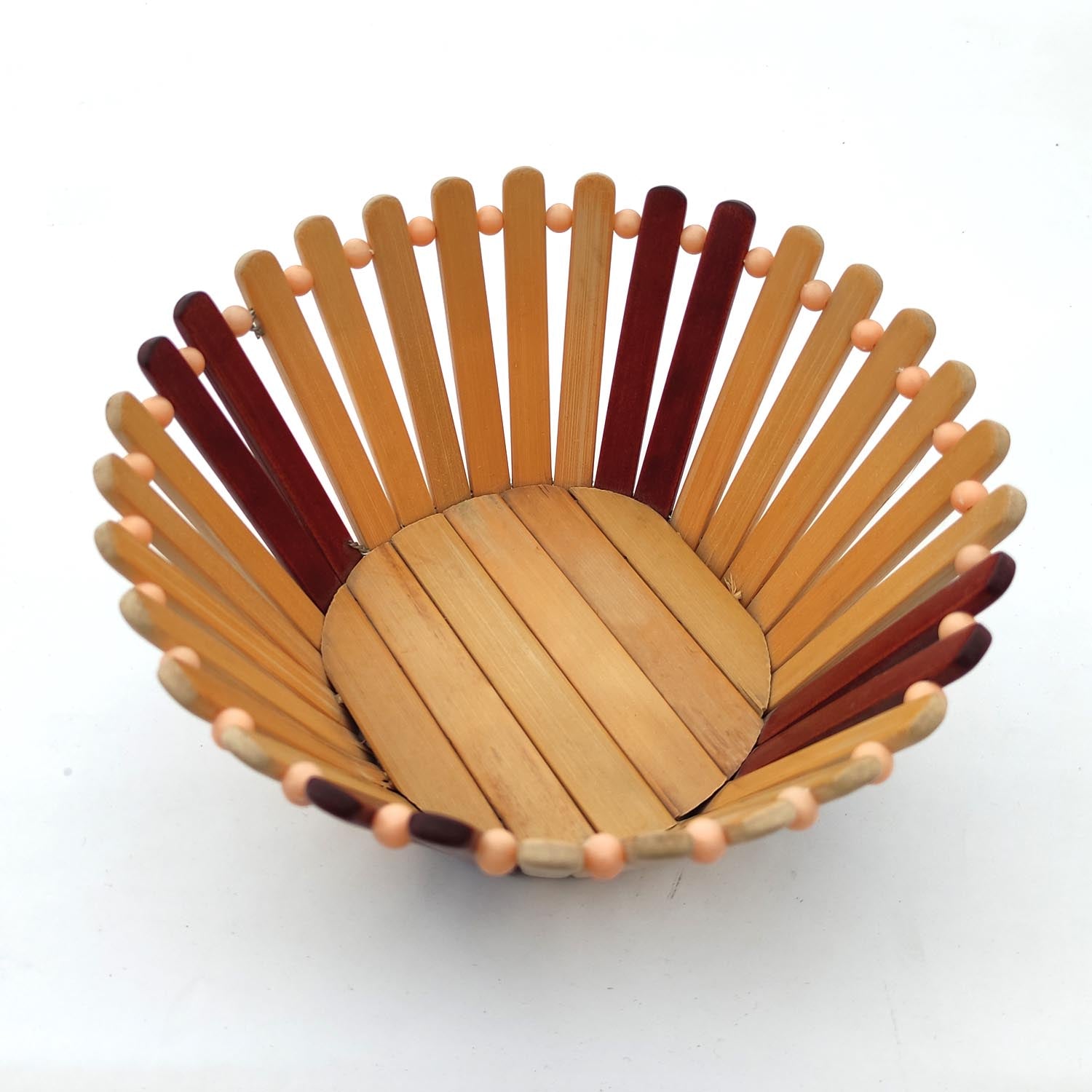 Bamboo Round Basket