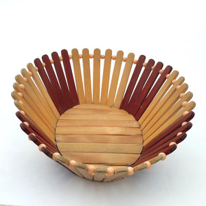 Bamboo Oval Basket