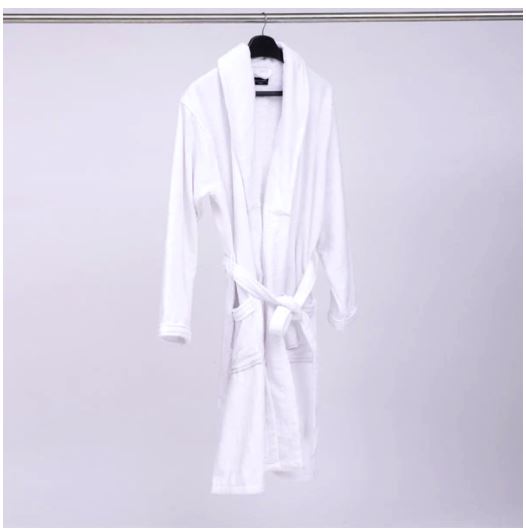 EGYPTIAN COTTON BATHROBE ADULTS