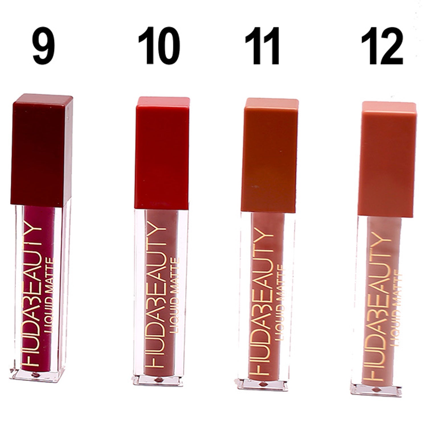 Huda Beauty  Liquid Matte Lip Gloss 12 Shades