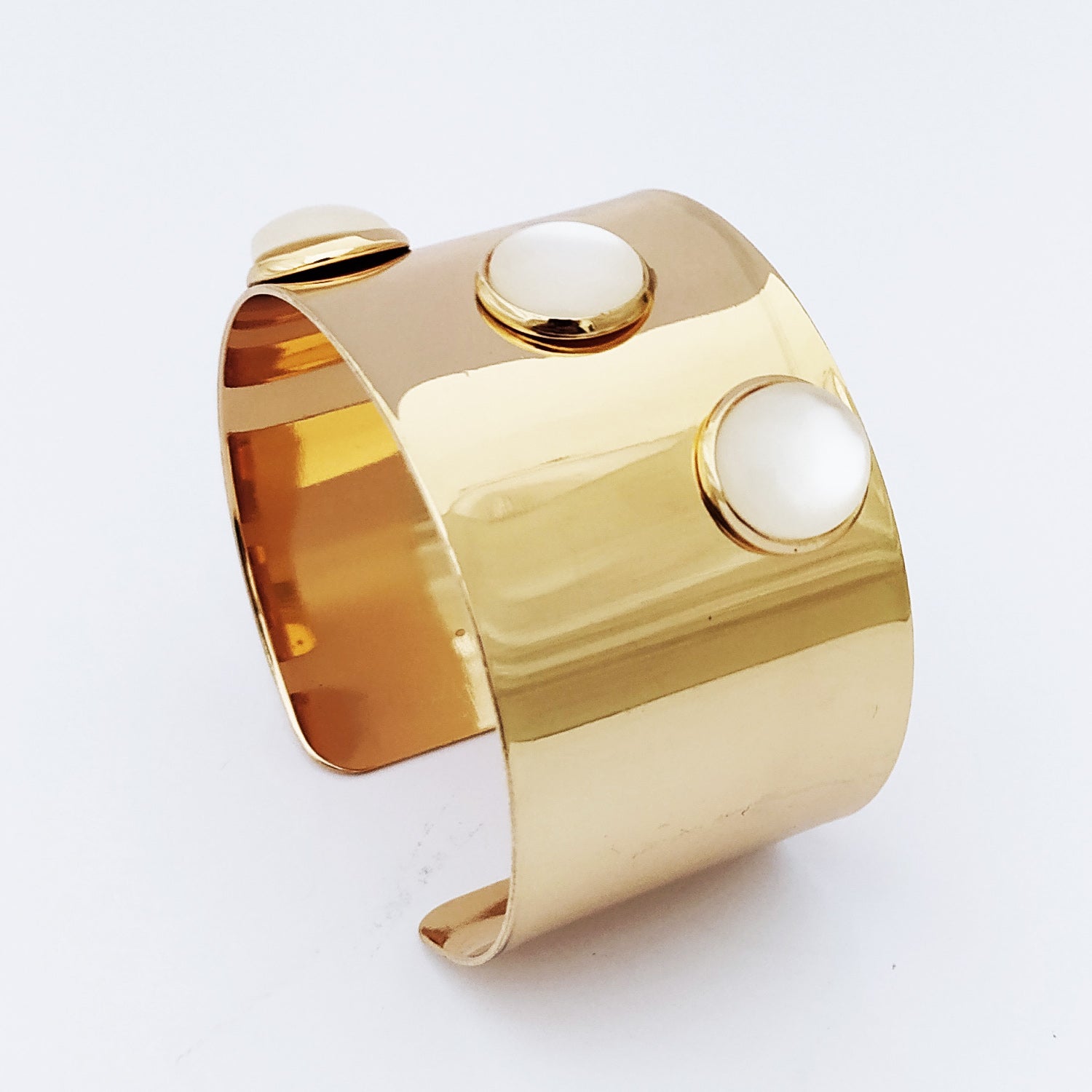 White Stone Bracelet