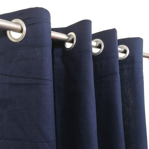 Plain Navy Blue - Duck Cotton Curtain