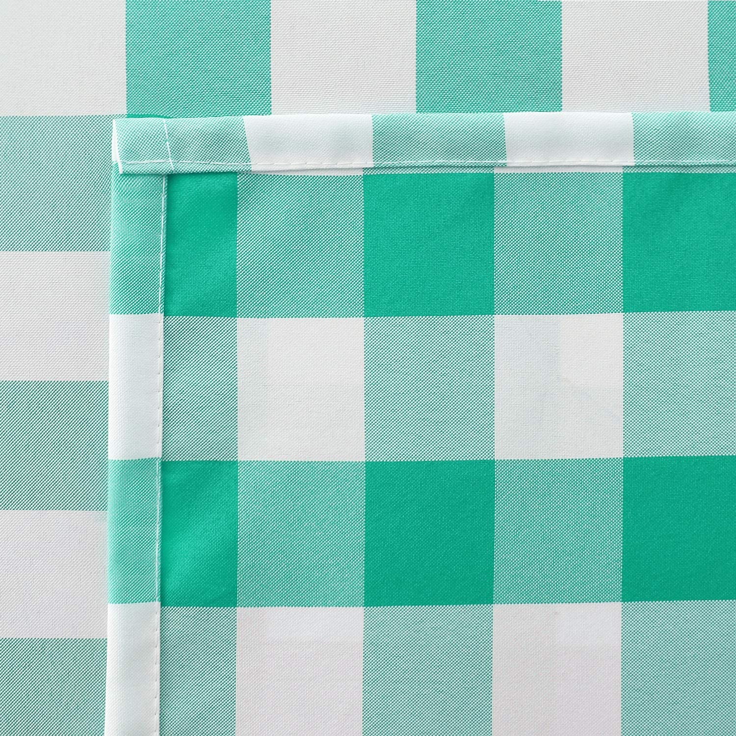 Dining Table Top - Green & White