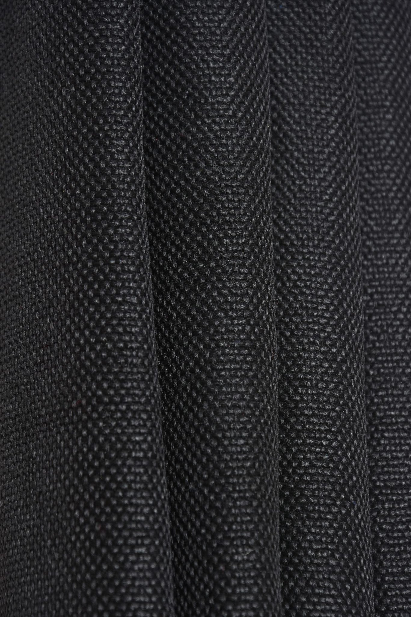 Plain Jute Curtain Black
