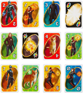 UNO Avengers Cards
