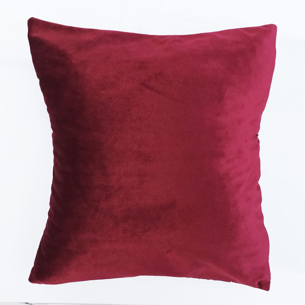 Plain Velvet Cushion Cover