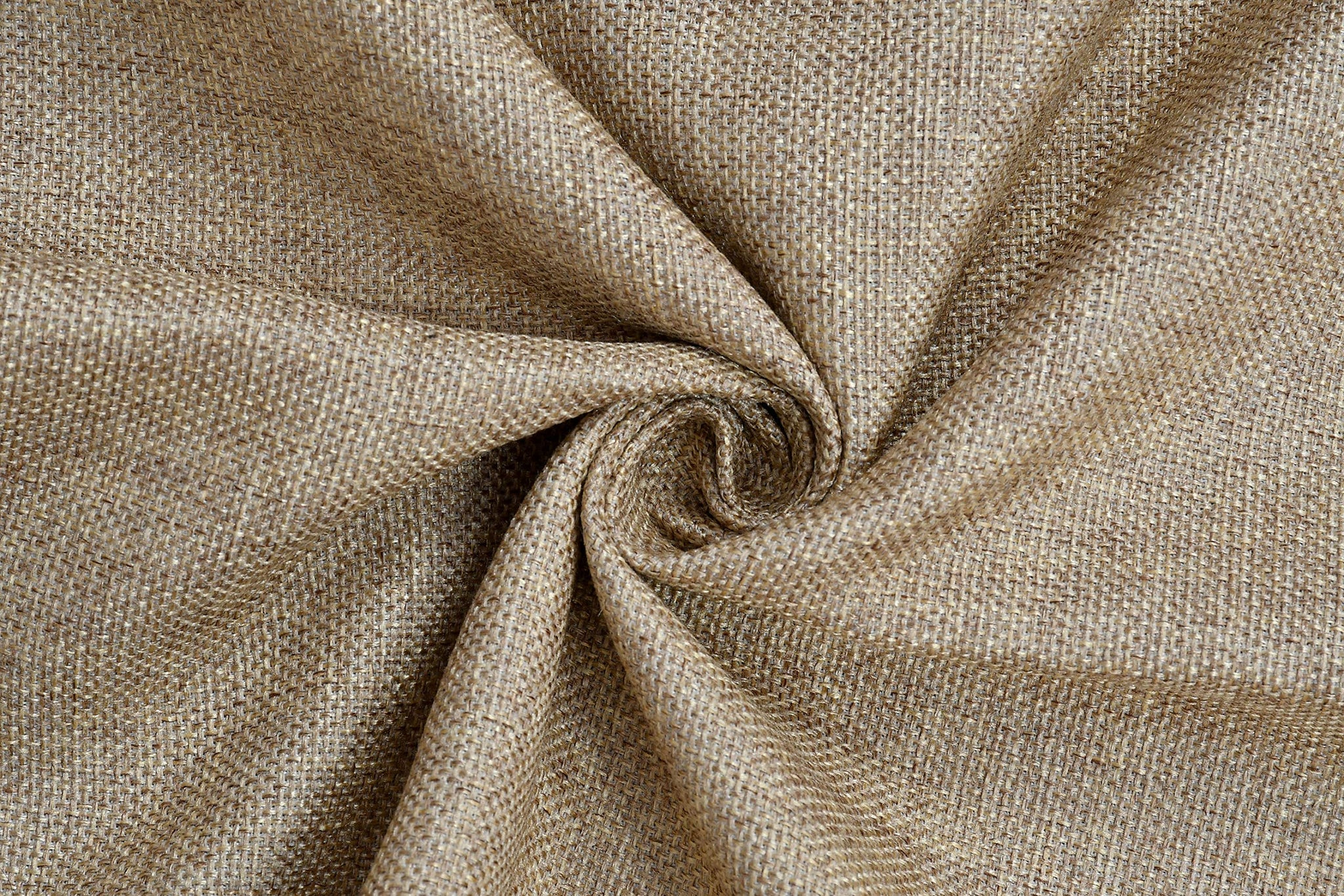 Premium Jute Curtain Mid Brown