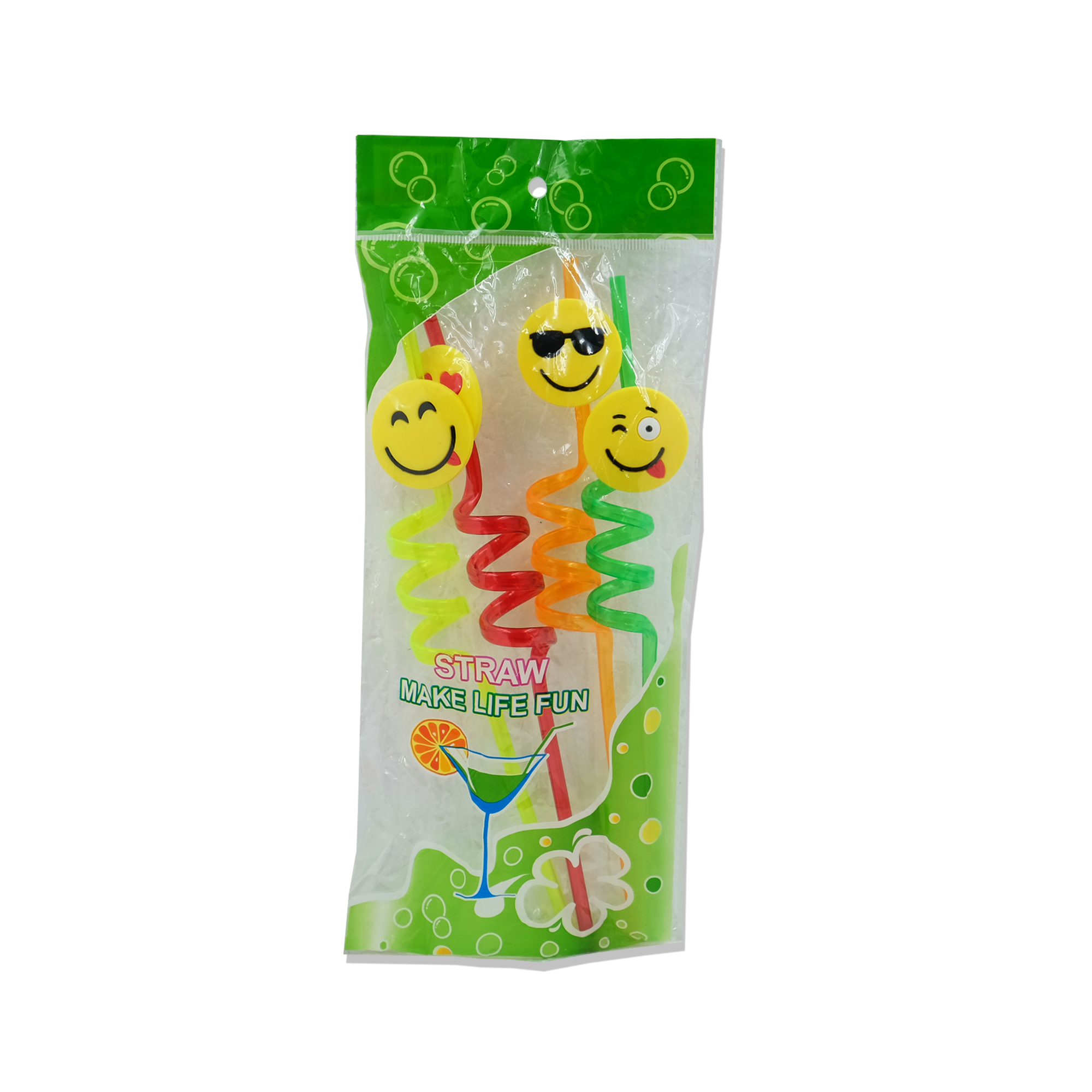 Straw Make Life Fun (4 pcs) - waseeh.com