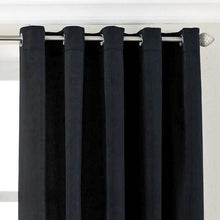Plain Black - Duck Cotton Curtain