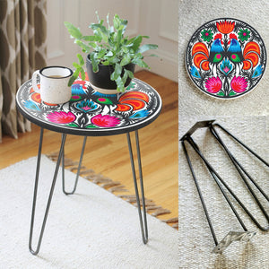 The Roosters Hairpin Table - waseeh.com