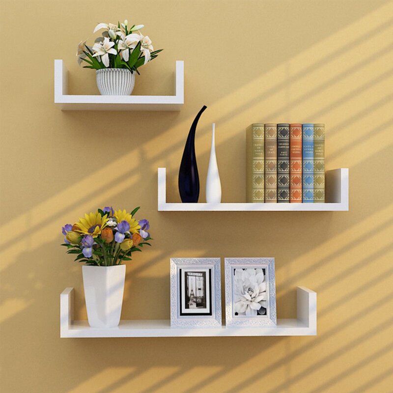Swarm Floating Shelf (Set of 3) - waseeh.com
