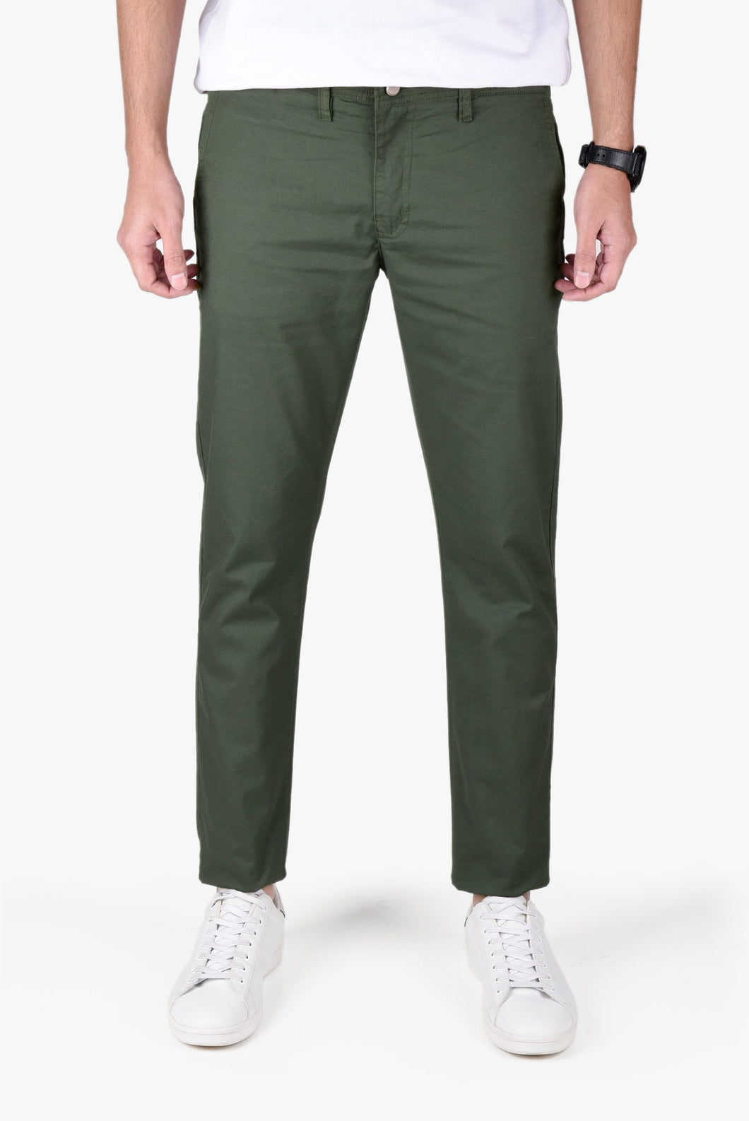 SUPER SLIM CHINO TROUSERS