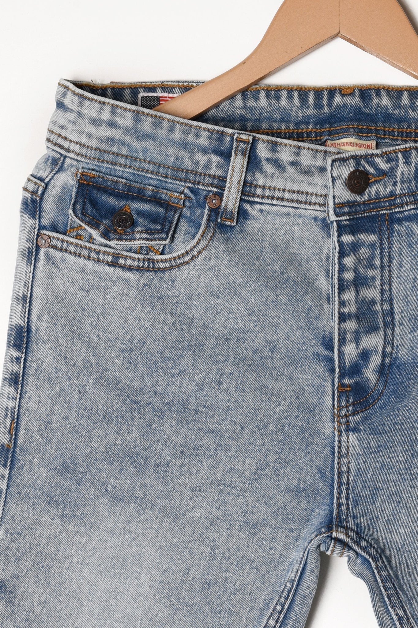 CRISP LIGHT WASH SUPER SLIM JEANS