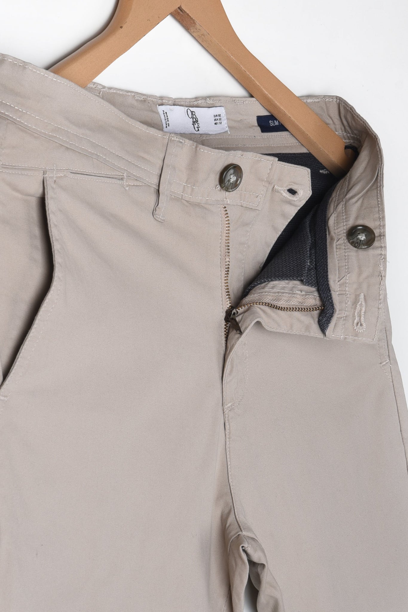 ANDRE SUPER SLIM CHINO TROUSERS