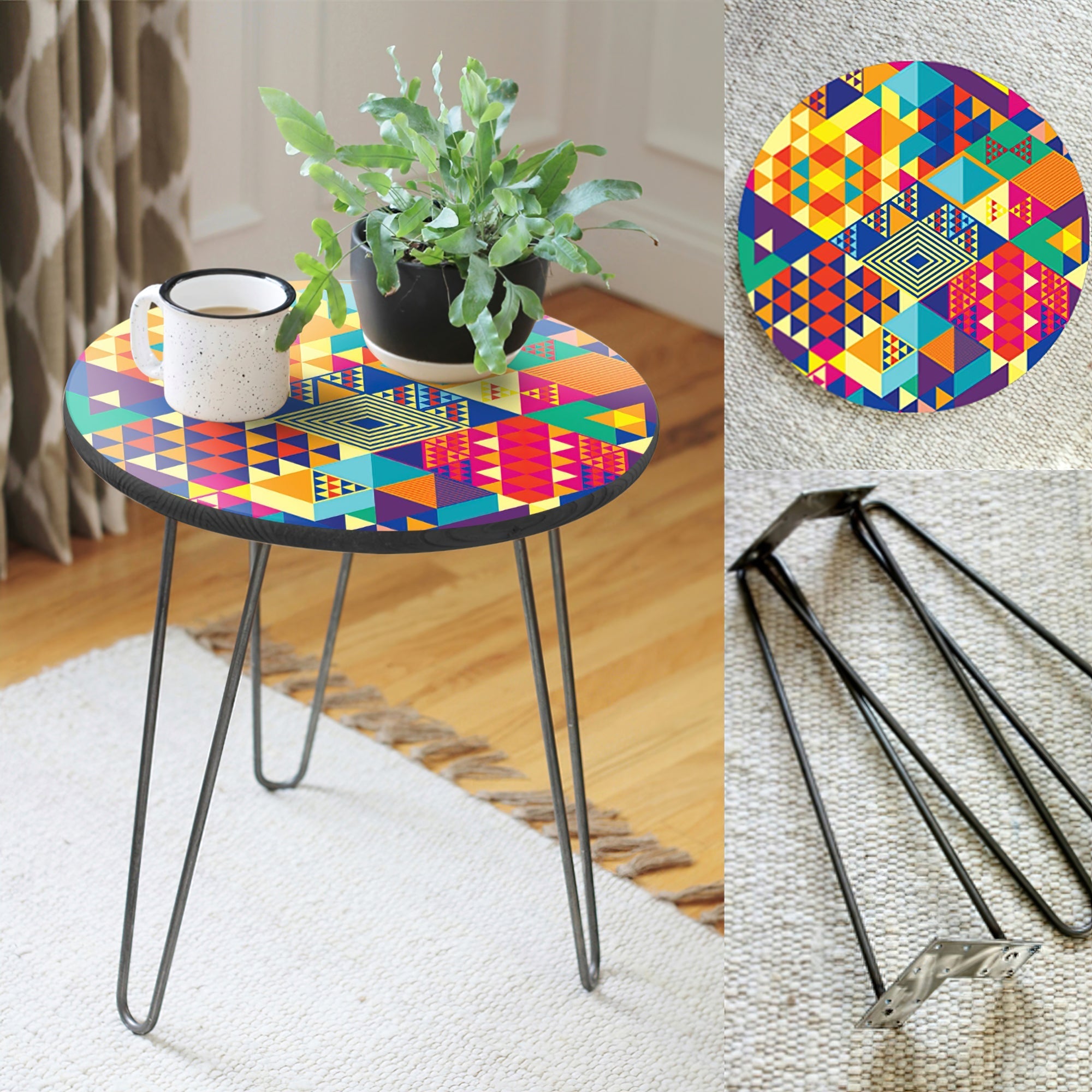 The Mystic Maze Hairpin Table - waseeh.com