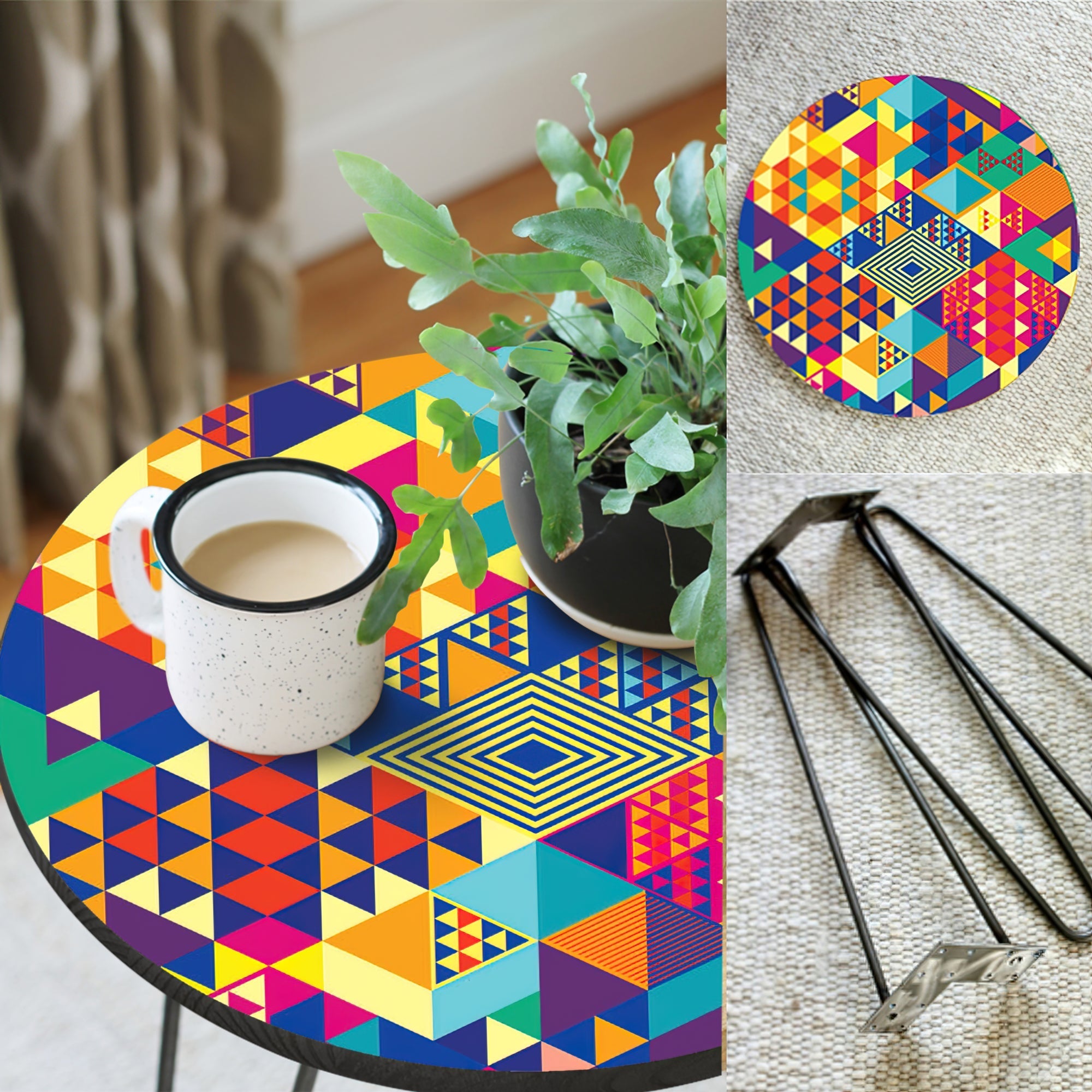 The Mystic Maze Hairpin Table - waseeh.com