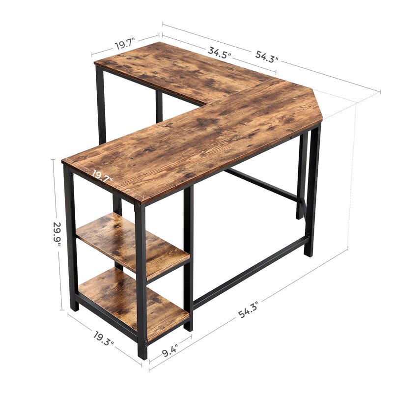 ALLENA L-Shape Desk - waseeh.com