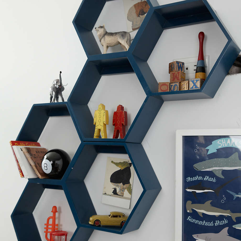 Techi Hexagonal shelf - waseeh.com