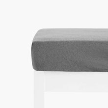 JERSEY FITTED SHEET - GREY