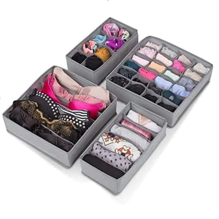 Garments Organizer Bag (Pack of 4)