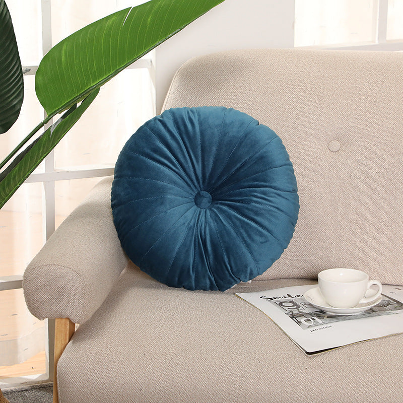 Velvet Round Pumpkin Futon Cushion - waseeh.com