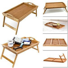 Bamboo Wooden Tray & Table - waseeh.com