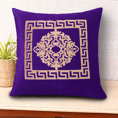 Laser Cutwork Velvet Cushion Cover