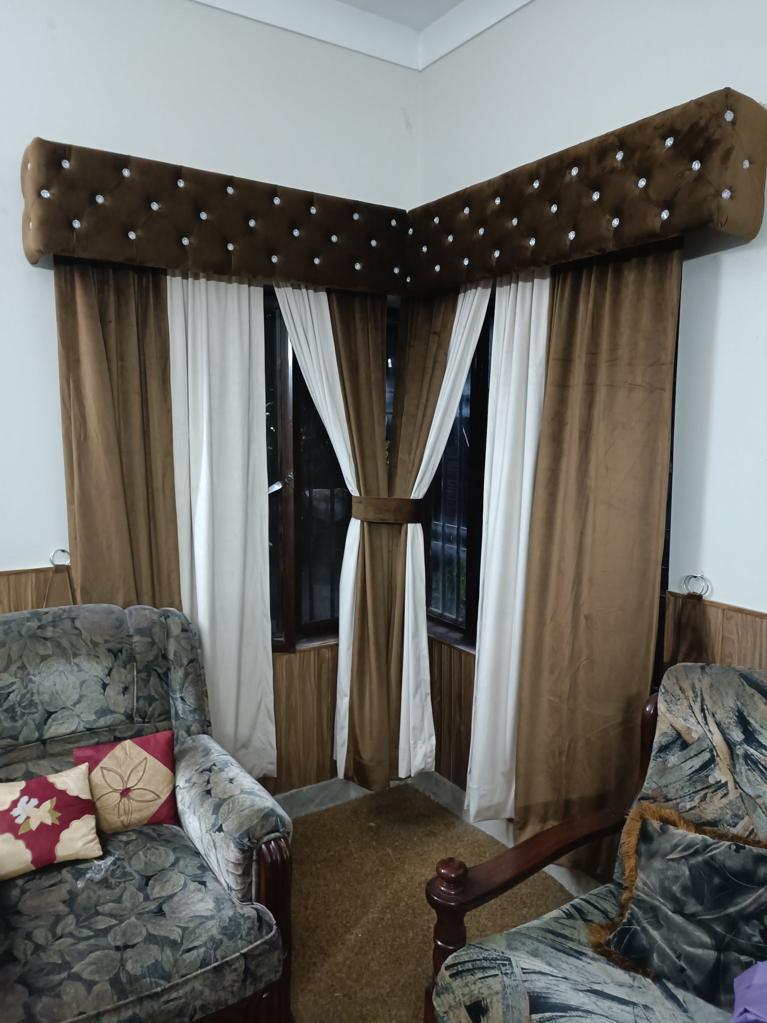 Velvet Curtains & Blinds Laser Cut Art Work @ Per Sq. Feet
