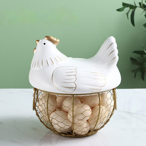 Little Hen Storage Basket - waseeh.com