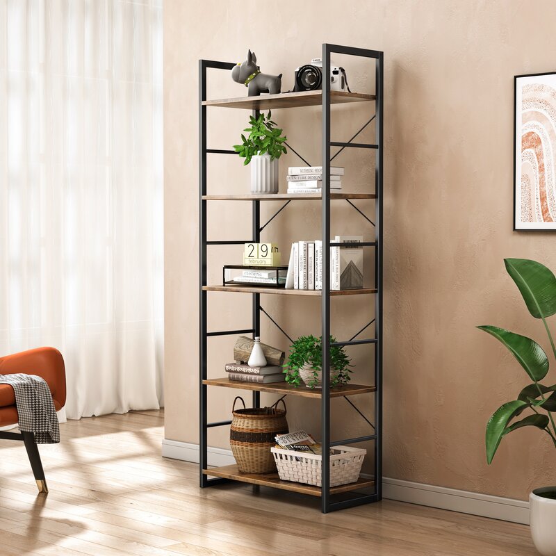 Adriene Standard Bookcase Rack - waseeh.com