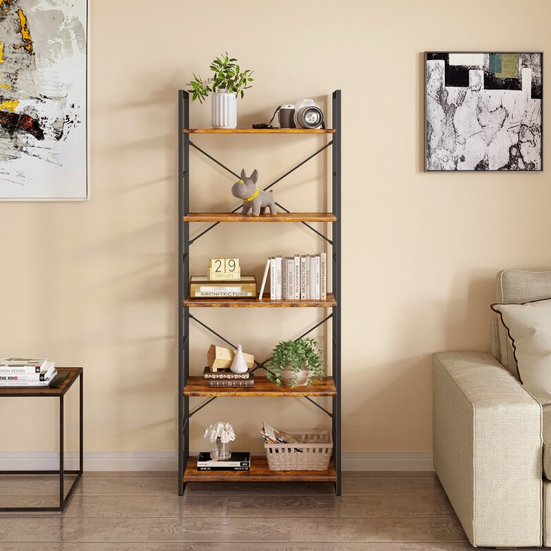 Adriene Standard Bookcase Rack - waseeh.com