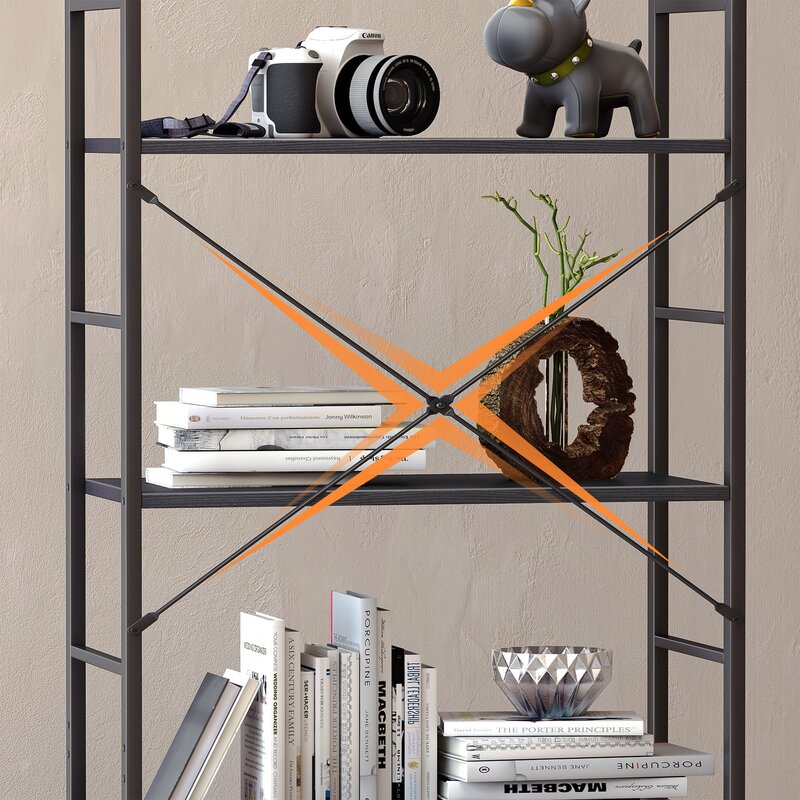 Adriene Standard Bookcase Rack - waseeh.com
